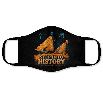 Discover Step into History Face Masks
