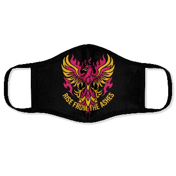 Discover Rise From The Ashes Phoenix Bird T Tattoo Face Masks