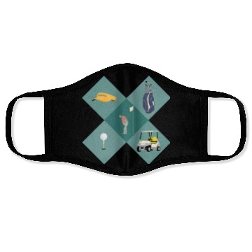 Discover Golf Dad Design for Father’s Day, Iconic Golf Face Masks