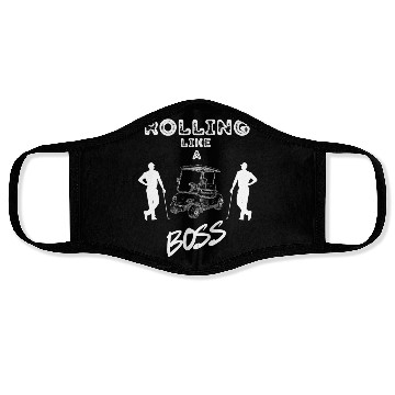 Discover Rolling like a boss Face Masks