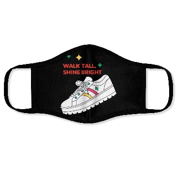 Discover Walk Tall Shine Bright Platform Shoe 70s Face Masks