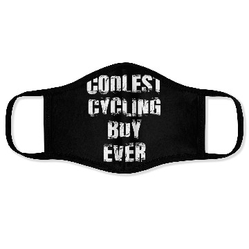 Discover Coolest Cycling Boy Ever Face Masks