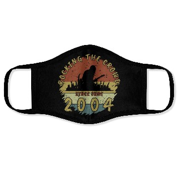 Discover 21st Birthday Rocking the crowd GIT 06/2004 Face Masks