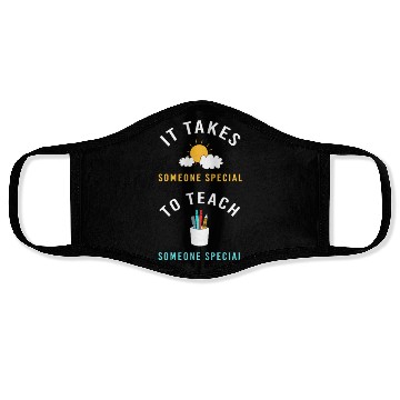 Discover Sped Teacher Education Autism Face Masks