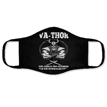 Discover Viking Warrior Man Odin Thor Norman Walhalla Face Masks