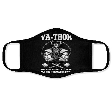 Discover Viking Warrior Man Odin Thor Norman Walhalla Face Masks