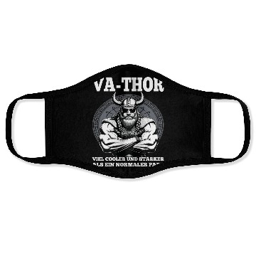 Discover Viking Warrior Man Odin Thor Norman Walhalla Face Masks
