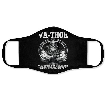 Discover Viking Warrior Man Odin Thor Norman Walhalla Face Masks