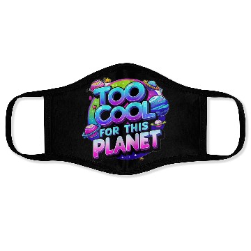 Discover Too Cool for This Planet Face Masks