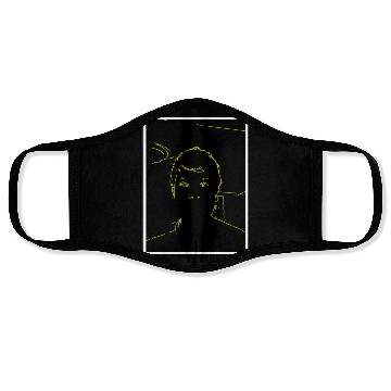 Discover FRD Carbo Ultra Yellow Neon Face Masks