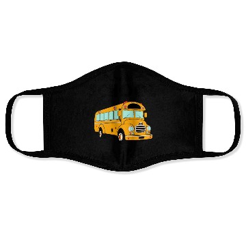 Discover Welcome Back to School Bus Face Masks