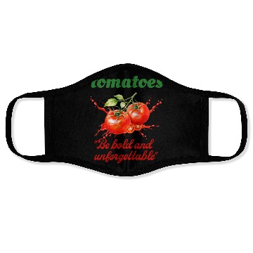 Discover Be Bold & Unforgettable Tomato Face Masks – Unisex Style