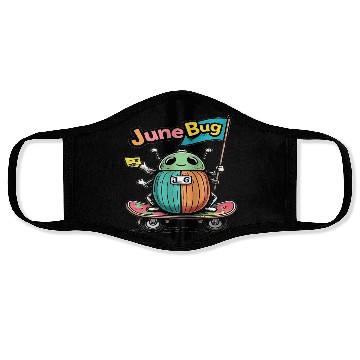 Discover Bug Race Insect Racing Theme Face Masks