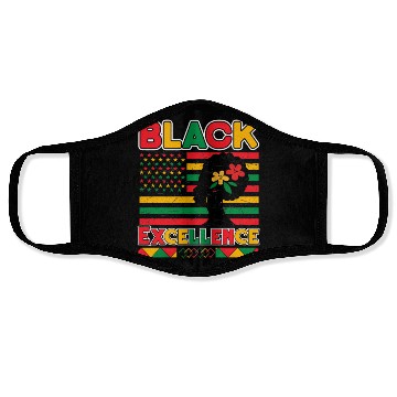 Discover Black Pride Black Excellence Juneteenth Face Masks