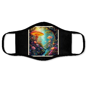 Discover Enchanted Mushroom Forest Dream Face Masks