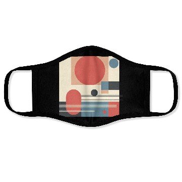 Discover Abstract Geometric Shapes Face Masks