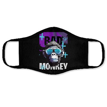 Discover Monkey design Face Masks