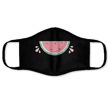 Discover watermelon Summer Vibes Kids Face Masks Design