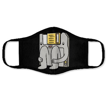 Discover Computer Disc Floppy Disk Face Masks