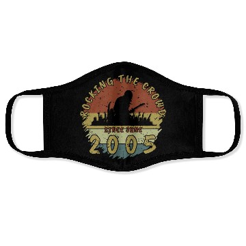 Discover 20th Birthday Rocking the crowd GIT 06/2005 Face Masks