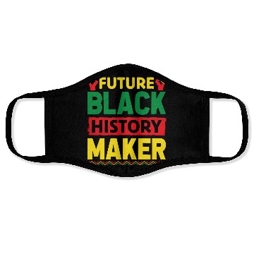 Discover Future Black History Maker Juneteenth Face Masks