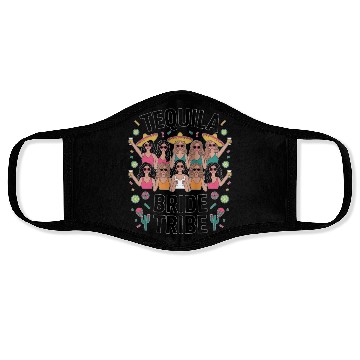 Discover Tequila Bride Tribe - Bachelorette party Face Masks
