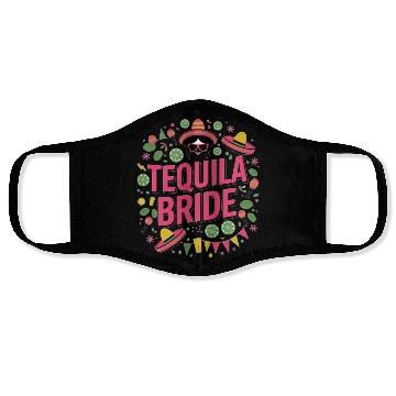 Discover Tequila Bride Tribe - Bachelorette party Face Masks