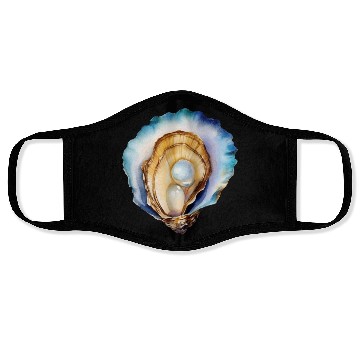Discover Watercolor Oyster Shell Face Masks