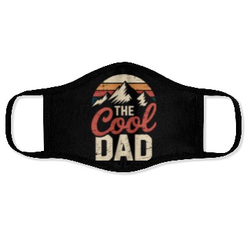 Discover Retro Cool Dad Hiking Face Masks