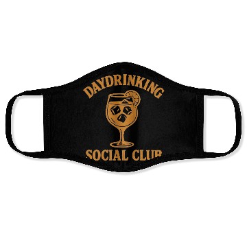 Discover Daydrinking Soociial Clubb – Funny Cocktail Design Face Masks