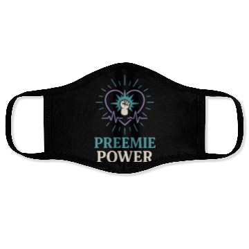Discover NICU Parent Pride Preemie Warrior Neonatal Face Masks
