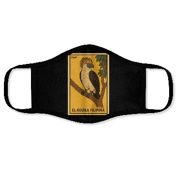 Discover EL ÁGUILA FILIPINA - THE PHILIPPINE EAGLE Face Masks