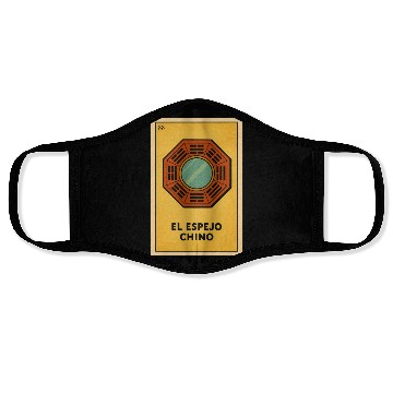 Discover EL ESPEJO CHINO - THE CHINESE MIRROR - LA LOTERÍA Face Masks