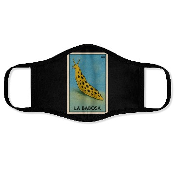 Discover LA BABOSA - THE SLUG - LA LOTERÍA Face Masks