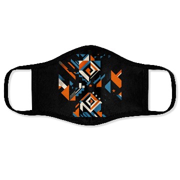 Discover Abstract Angular Star Face Masks