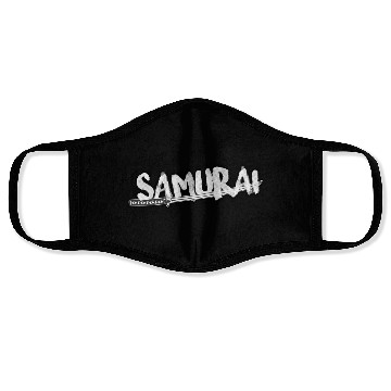 Discover Samurai katana Face Masks