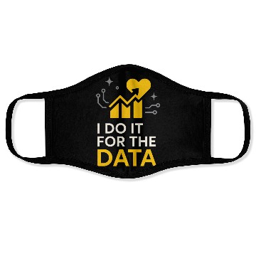 Discover Clinical Lab Tech Diagnostic Science Data Nerd Face Masks