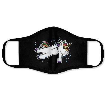 Discover Unicorn Lover Swimmer Face Masks