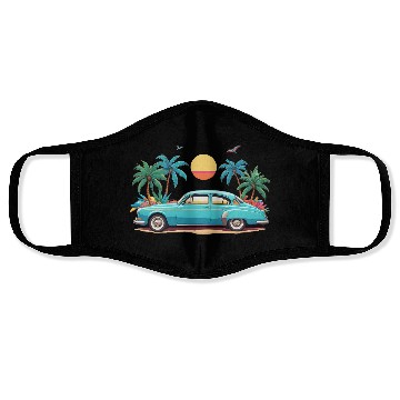 Discover summer vibes Face Masks