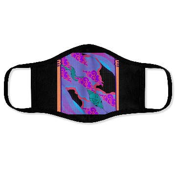 Discover Storm Serpent Face Masks