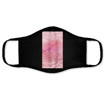 Discover Pink Summer Vibes - Aesthetic Girly Face Masks