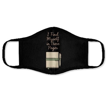 Discover Journaling Aesthetic Creative Planner Life Writing Face Masks