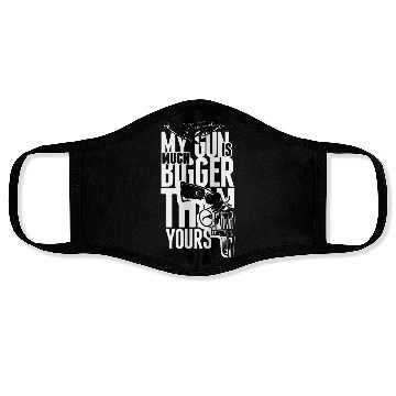 Discover MY GUN Be For the Youth of the Street Face Masks