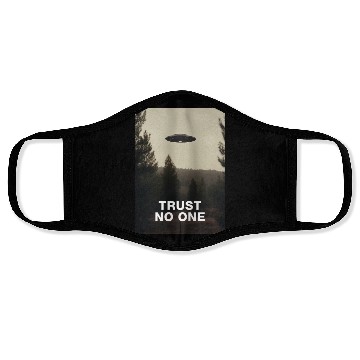Discover Trust No One/The X-Files poster, S01E24 1994 Face Masks