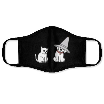 Discover Grumpy Cat and Wizard Dog Face Masks