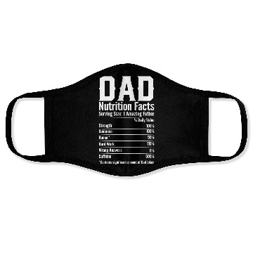Discover DAD Nutrition Facts Face Masks