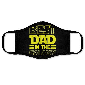 Discover Best Dad in the Galaxy Face Masks