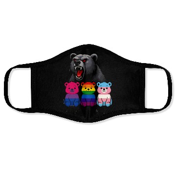 Discover Mama Bear Pride Cubs Face Masks