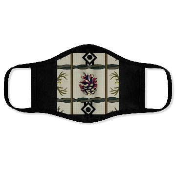 Discover Forest Crown Face Masks