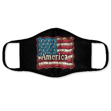 Discover American Flag Face Masks